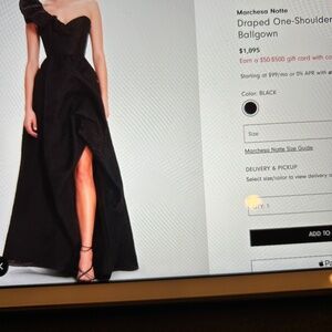 Marchesa  Notte gown  size 2